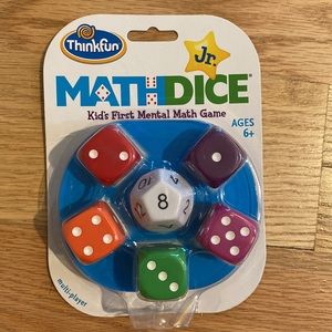 Math dice Jr game